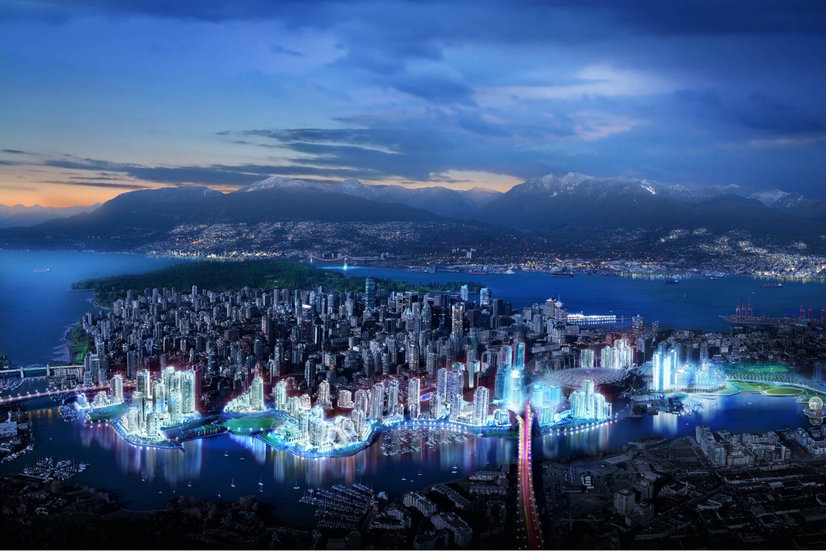 Concord Metrotown - Yaletown天際線視頻
